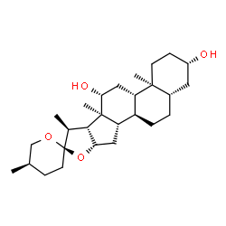 ChemSpider 2D Image | Rockogenin | C27H44O4