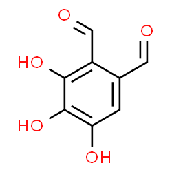 ChemSpider 2D Image | 3,4,5-Trihydroxyphthalaldehyde | C8H6O5