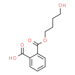 ChemSpider 2D Image | 2-[(4-Hydroxybutoxy)carbonyl]benzoic acid | C12H14O5