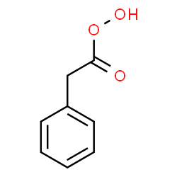 ChemSpider 2D Image | Phenylethaneperoxoic acid | C8H8O3