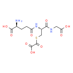 ChemSpider 2D Image | L-gamma-Glutamyl-S-(carboxycarbonyl)-L-cysteinylglycine | C12H17N3O9S