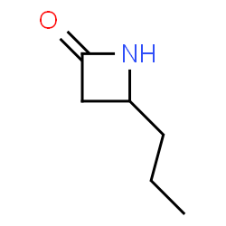 ChemSpider 2D Image | 4-Propyl-2-azetidinone | C6H11NO
