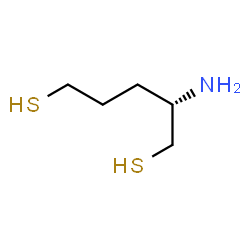 ChemSpider 2D Image | (2S)-2-Amino-1,5-pentanedithiol | C5H13NS2