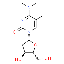 ChemSpider 2D Image | 2'-Deoxy-N,N,5-trimethylcytidine | C12H19N3O4