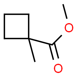 ChemSpider 2D Image | Methyl 1-methylcyclobutanecarboxylate | C7H12O2