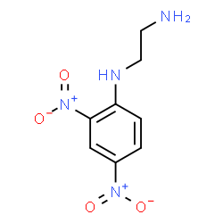 ChemSpider 2D Image | (2,4-Dinitrophenyl)ethylenediamine | C8H10N4O4