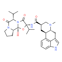 ChemSpider 2D Image | Dihydroergocornine | C31H41N5O5