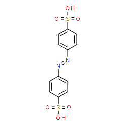 ChemSpider 2D Image | 4,4'-azobis(benzenesulfonic acid) | C12H10N2O6S2