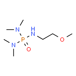 ChemSpider 2D Image | N''-(2-Methoxyethyl)-N,N,N',N'-tetramethylphosphoric triamide | C7H20N3O2P