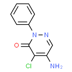 ChemSpider 2D Image | chloridazon | C10H8ClN3O