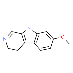 ChemSpider 2D Image | 7-Methoxy-4,9-dihydro-3H-beta-carboline | C12H12N2O