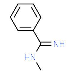 ChemSpider 2D Image | N-Methylbenzenecarboximidamide | C8H10N2