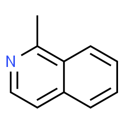 ChemSpider 2D Image | 1-Methylisoquinoline | C10H9N