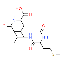 ChemSpider 2D Image | N-Formylmethionylalanylleucine | C15H27N3O5S
