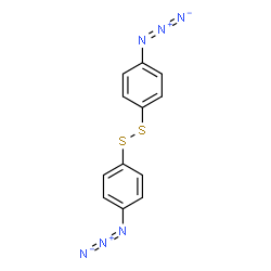 ChemSpider 2D Image | 4-azidophenyl disulfide | C12H8N6S2