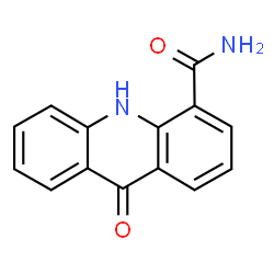 ChemSpider 2D Image | 9-Oxo-9,10-dihydro-4-acridinecarboxamide | C14H10N2O2