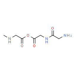 ChemSpider 2D Image | (Methylamino)acetyl glycylglycinate | C7H13N3O4