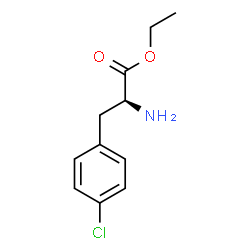 ChemSpider 2D Image | Ethyl 4-chloro-L-phenylalaninate | C11H14ClNO2