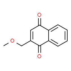 ChemSpider 2D Image | 2-(Methoxymethyl)-1,4-naphthoquinone | C12H10O3