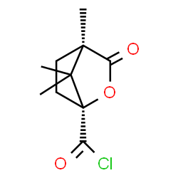 ChemSpider 2D Image | (-)-camphanoyl chloride | C10H13ClO3