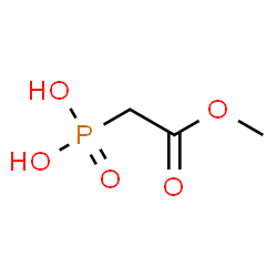 ChemSpider 2D Image | (2-Methoxy-2-oxoethyl)phosphonic acid | C3H7O5P