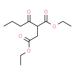 ChemSpider 2D Image | Diethyl 2-butyrylsuccinate | C12H20O5
