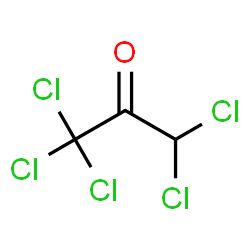 ChemSpider 2D Image | Pentachloroacetone | C3HCl5O