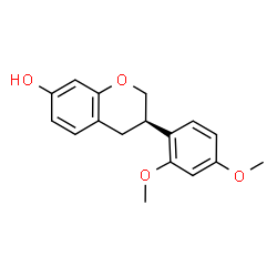 ChemSpider 2D Image | Sativan | C17H18O4