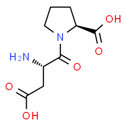 ChemSpider 2D Image | Aspartyl-L-proline | C9H14N2O5