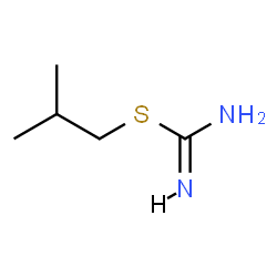 ChemSpider 2D Image | Isobutyl carbamimidothioate | C5H12N2S