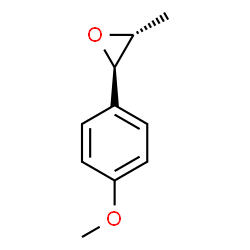 ChemSpider 2D Image | (2R,3R)-2-(4-Methoxyphenyl)-3-methyloxirane | C10H12O2