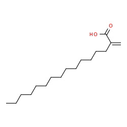 ChemSpider 2D Image | Methylenehexadecanoic acid | C17H32O2
