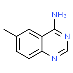 ChemSpider 2D Image | 6-Methyl-4-quinazolinamine | C9H9N3
