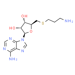 ChemSpider 2D Image | dc-SAH | C13H20N6O3S