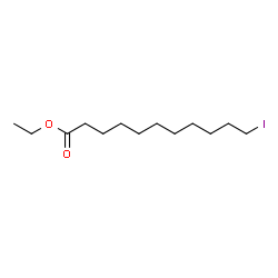 ChemSpider 2D Image | Ethyl 11-iodoundecanoate | C13H25IO2