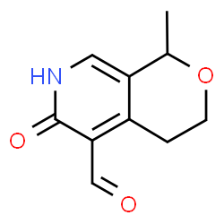 ChemSpider 2D Image | 1-Methyl-6-oxo-3,4,6,7-tetrahydro-1H-pyrano[3,4-c]pyridine-5-carbaldehyde | C10H11NO3