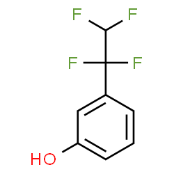 ChemSpider 2D Image | 3-(1,1,2,2-Tetrafluoroethyl)phenol | C8H6F4O