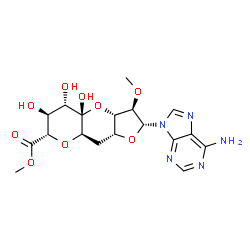 ChemSpider 2D Image | Herbicidin B | C18H23N5O9