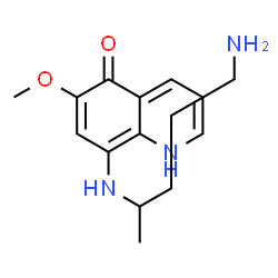 ChemSpider 2D Image | 8-[(5-Amino-2-pentanyl)amino]-6-methoxy-5(1H)-quinolinone | C15H21N3O2