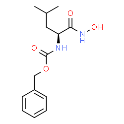 ChemSpider 2D Image | N~2~-[(Benzyloxy)carbonyl]-N-hydroxy-L-leucinamide | C14H20N2O4