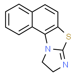 ChemSpider 2D Image | Imidazo(2,1-b)naphtho(1,2-d)thiazole, 9,10-dihydro- | C13H10N2S