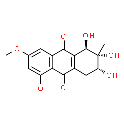 ChemSpider 2D Image | Altersolanol C | C16H16O7