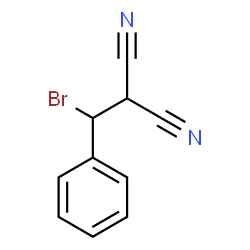 ChemSpider 2D Image | [Bromo(phenyl)methyl]malononitrile | C10H7BrN2