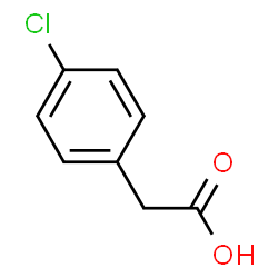 ChemSpider 2D Image | 4-Chlorophenylacetic acid | C8H7ClO2