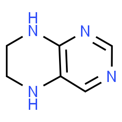 ChemSpider 2D Image | 1,5,6,7-tetrahydropteridin | C6H8N4