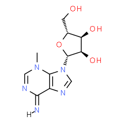ChemSpider 2D Image | 3-Methyladenosine | C11H15N5O4