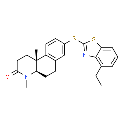 ChemSpider 2D Image | Izonsteride | C24H26N2OS2