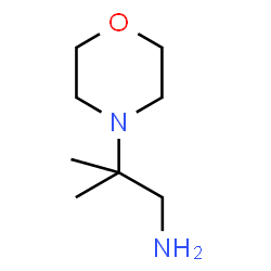 ChemSpider 2D Image | 2-Methyl-2-(4-morpholinyl)propylamine | C8H18N2O