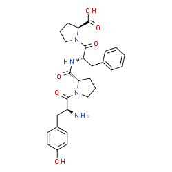 ChemSpider 2D Image | L-Tyrosyl-L-prolyl-L-phenylalanyl-L-proline | C28H34N4O6