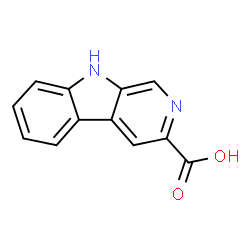 ChemSpider 2D Image | 9H-beta-Carboline-3-carboxylic acid | C12H8N2O2